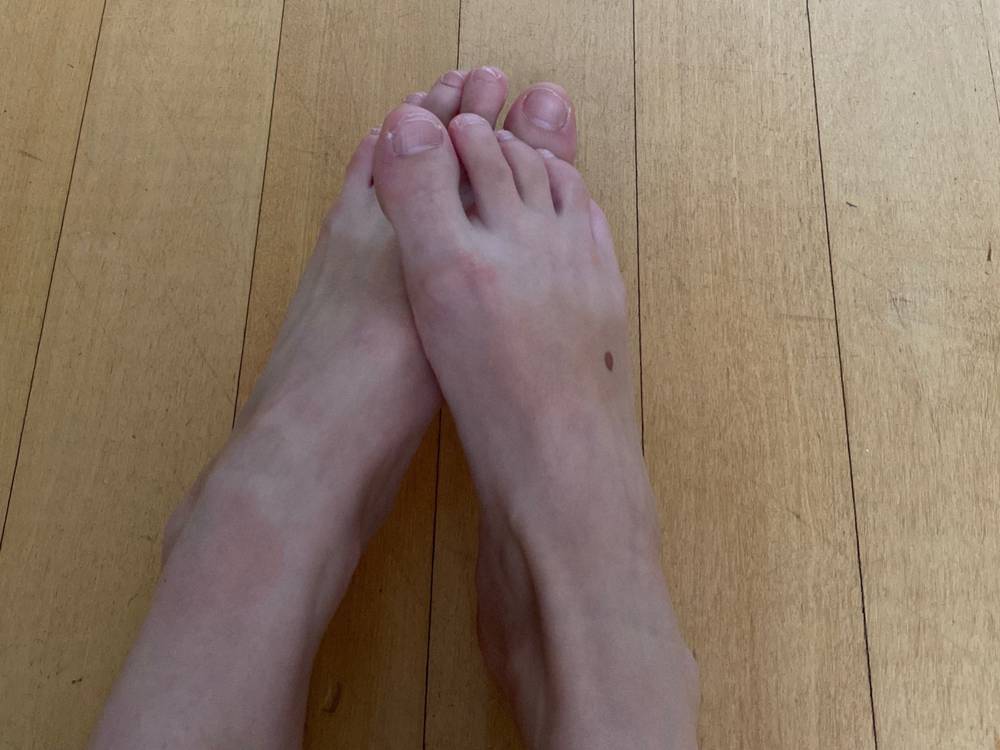 A dancer’s feet