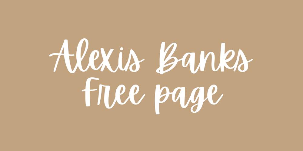 Alexis Banks (Free)