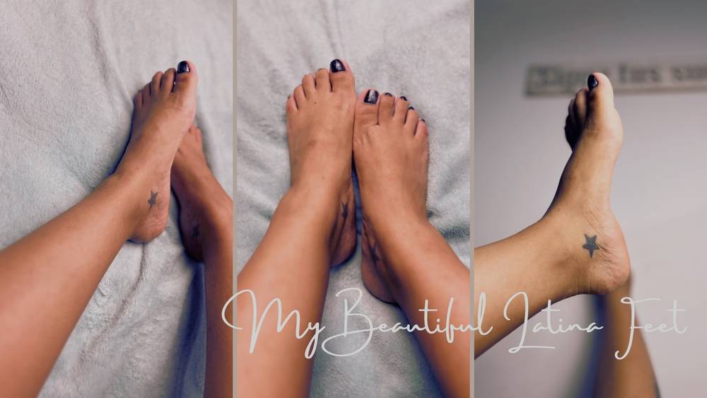 My beautiful latina feet