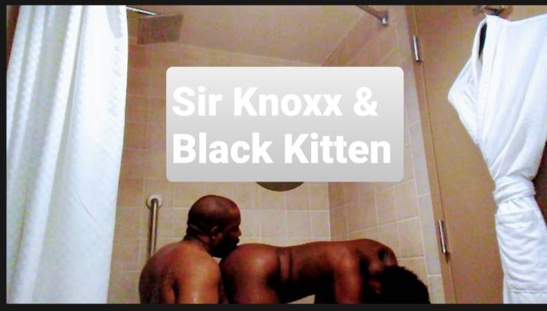 Black Kitten &amp; Sir Knoxx