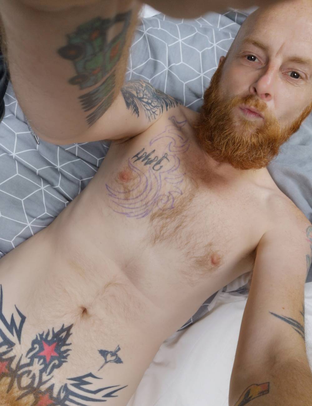 Tattooedgingercock